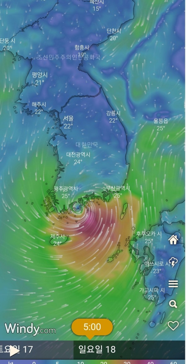 12호 태풍 무이파 예상 상륙지점 .jpg